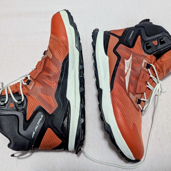 Altra Men's Athletic Shoes - Orange ( Dark Clay)and Black - Picture 5 of 12